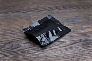 Small black smell proof bag